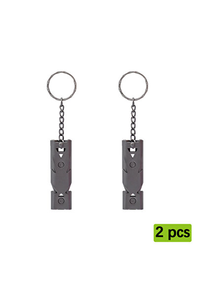 Choice 2 قطعة 1/2/5 قطع صافرة بقاء مزدوجة الماسورة عالية الديسيبل للتخييم في ...