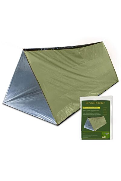 Choice خيمة تخييم خارجية خضراء لشخصين مقاومة للماء وخيمة إنقاذ حياة للهروب في...