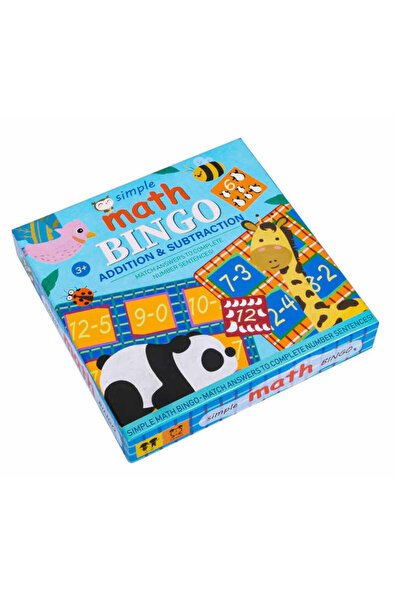 SDX Market Joc de matematică faimos pentru copii, Bingo, matematică simplă, î...