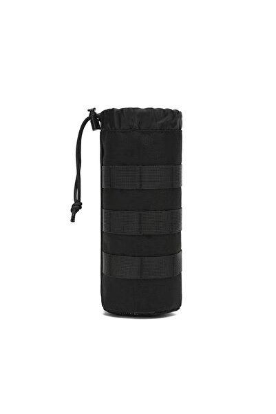 Choice حقيبة زجاجات مياه رياضية سوداء مطورة، حامل زجاجات مياه تكتيكي برباط، ل...