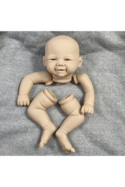 Choice طقم دمية غير مطلية بعيون زرقاء من MRB مقاس 19 بوصة من الفينيل، طقم دمي...