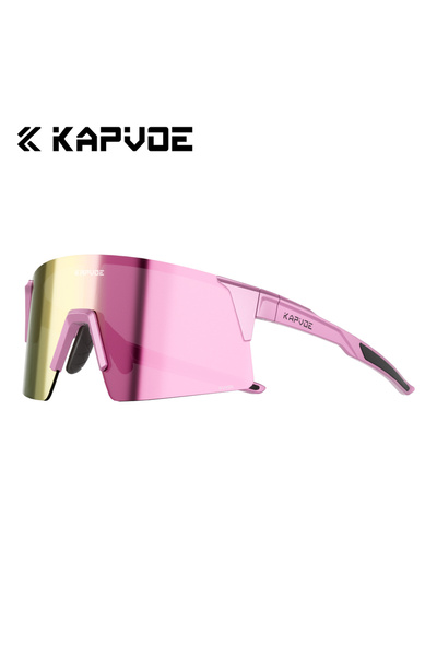 KAPVOE نظارات الجري K274-G-1L-08 فوتوكروميك للرجال والدراجات الهوائية ونظارات شمسية للنساء ونظارات للدراجات S