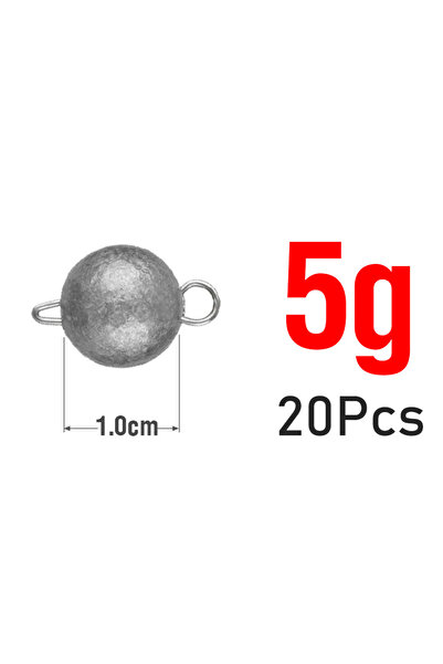 Choice 5 جرام - 20 قطعة 10/20 قطعة ثقالات صيد أسماك المياه المالحة ثقالات كرو...