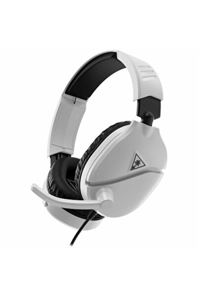 Turtle Beach Căști de gaming Recon 70, microfon direcțional, mufă jack de 3,5 mm, alb-negru, 1,2 m
