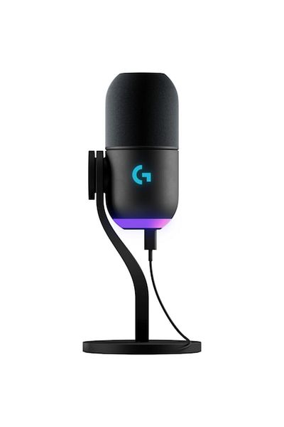 logitech Gaming Microphone Yeti GX Dynamic RGB, LIGHTSYNC - Black