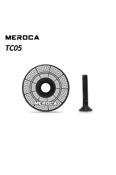 Choice TC05 MEROCA Bicycle Headset Top Cap Aluminum Alloy Ultra-Light for 28.6mm 1-1/8" Front Fork Mtb Road