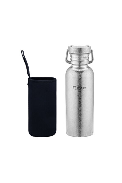 Choice زجاجة مياه رياضية من التيتانيوم من تيارتيسان، 600 مل، مصنوعة من كريستا...