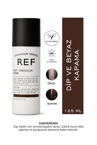 Genel Markalar Root Concealer Brown 100 Ml Saç Dipleri Için Anında Kapatıcı S...