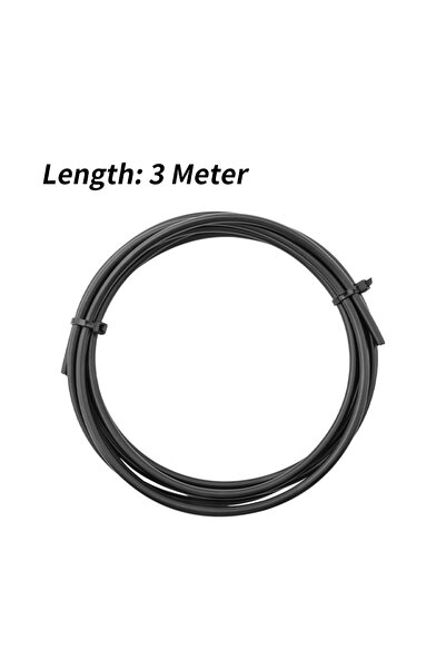 Choice خرطوم فرامل الدراجة MUQZI 3m أسود، خرطوم فرامل قرص هيدروليكي للدراجة