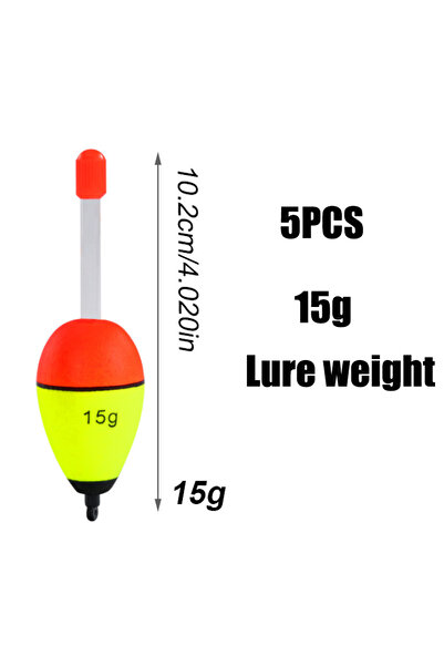 Choice 15 Sougayilang 5 قطع EVA عوامة صيد مضيئة عصا خفيفة من الرغوة البلاستيك...