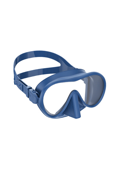 Choice قناع غوص أزرق بدون إطار قابل للتعديل عالي الدقة بانورامي فائق الاتساع ...