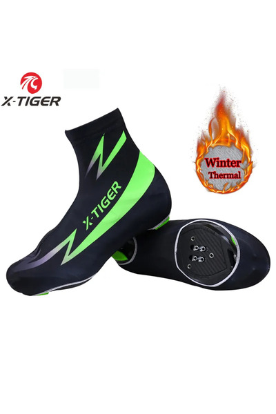 Choice L XM-ZPXT-01301 X-TIGER Winter Men's Warm Cycling Shoe Covers Outdoor ...