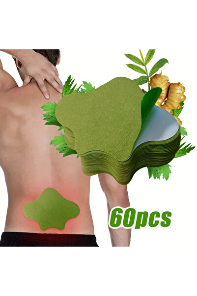 Choice XG-YZT-60PCS 10/60/120PCS رقعة فقرات قطنية للظهر والخصر عجينة تسخين ذا...