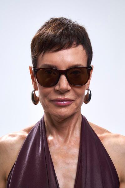 Bilge Karga Cebe Brown Brown Sunglasses