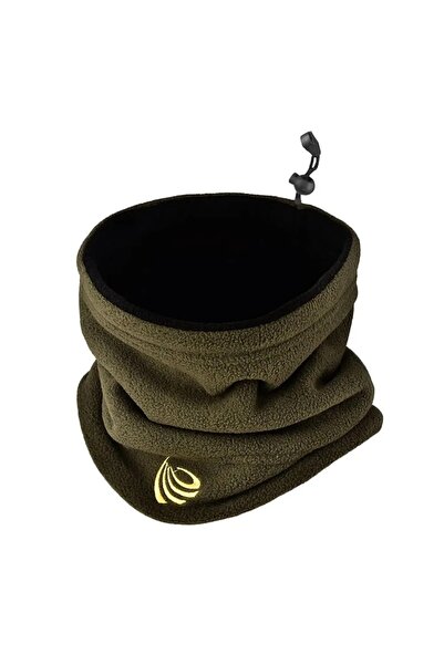 Choice غطاء رقبة من الصوف للتخييم الشتوي الأخضر وشاح أنبوبي للتزلج على الجليد...