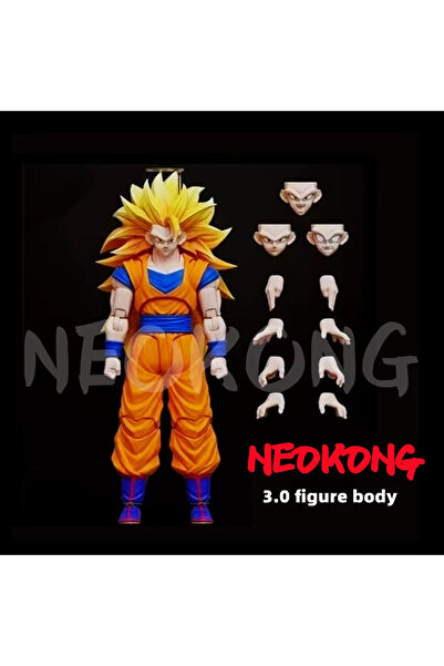 Choice مجسم بانداي غوكو سوبر سايان 3 من نيوكونغ ستوديو، دراغون بول فيجيتو، غو...