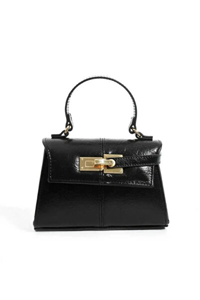 ENVA BAGS Gold Detaylı El ve Omuz Çantası