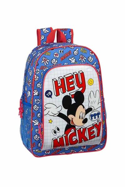 Mickey Mouse Ghiozdan școlar Hey Mickey Mouse 42 cm