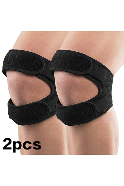 Choice قطعتان من دعامات الركبة، وسادات ركبة قابلة للتعديل، معدات رياضية لدعم ...