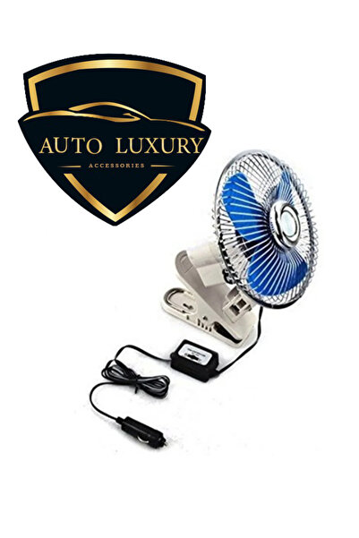 AUTO LUXURY Araba oto vantilatör pervane 10'' 12 volt 22 cm çaplı pervane 2 a...