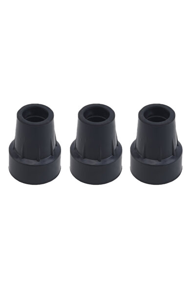 Choice 3pcs-black 1Pc-3pcs Walking Hiking Stick Metal Ferrule Bottom End Cove...