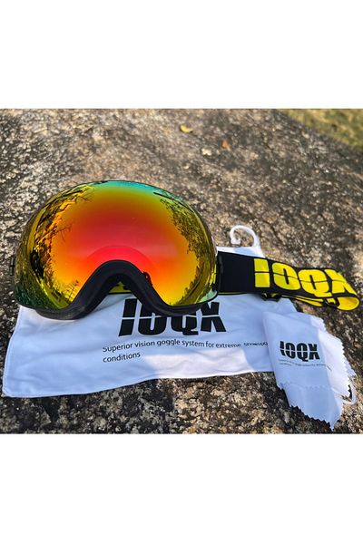 Choice ISNW02 Snowmobile Ski Goggles Double Layers UV400 Anti fog Big Ski Glasses Skiing Snow Men Women Sno