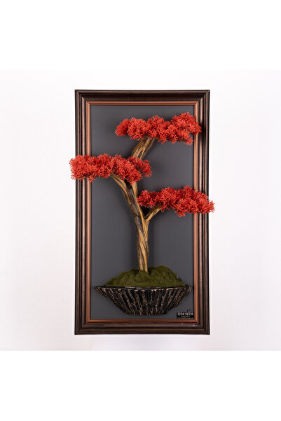 Omnia Concept Bonsai Tablaeu - 6-1C - Mdf Plaka Üzerinde Çerçeveli 3 Boyutlu ...
