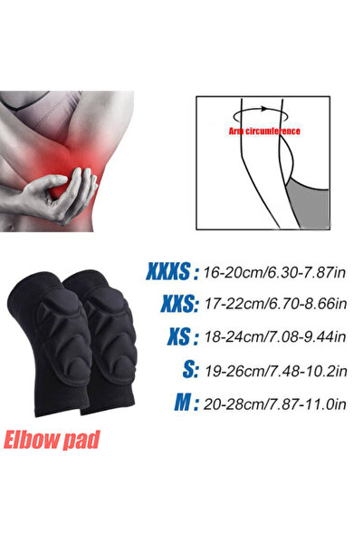 Choice XXS-4-7 سنوات زوج واحد من وسادات الكوع زوج واحد من وسادات الركبة الإسف...