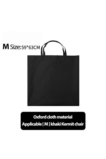 Choice حقيبة تخزين كرسي التخييم، حقيبة حمل كرسي خارجي قابل للطي (أسود كاكي أخ...