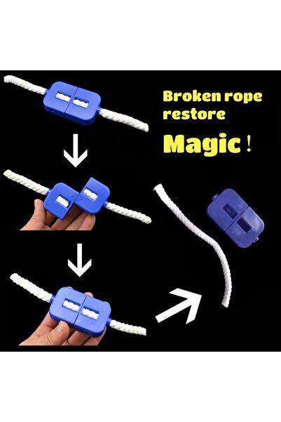 Choice 1 قطعة من ألعاب الألغاز السحرية عن قرب لاستعادة الحبل المكسور للأطفال ...