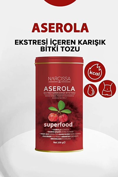 aserola شاي الأعشاب المختلط بخلاصة النرجس