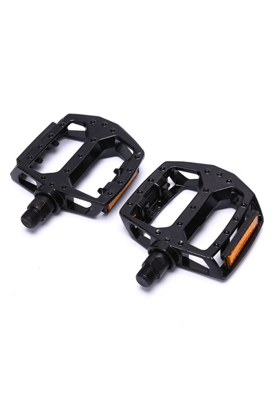 Choice دواسات دراجة سوداء، مسند قدم من سبائك الألومنيوم، دواسات مسطحة لركوب ا...