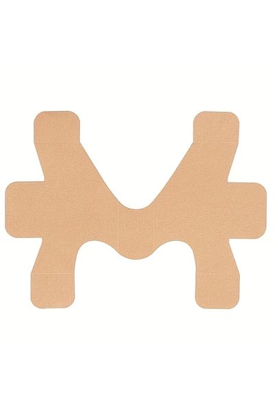 Choice 2Pcs khaki 2pc Breathable Self-Adhesive Compression Wrap Bandage for Sports Injury Support - Elastic