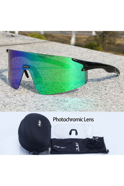 Choice نظارات شمسية لركوب الدراجات من ماركة Photochromic B NRC، مقاومة للأشعة...