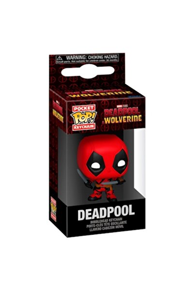 Funko Breloc POP, Marvel, Deadpool & Wolverine, Deadpool, 4 εκ