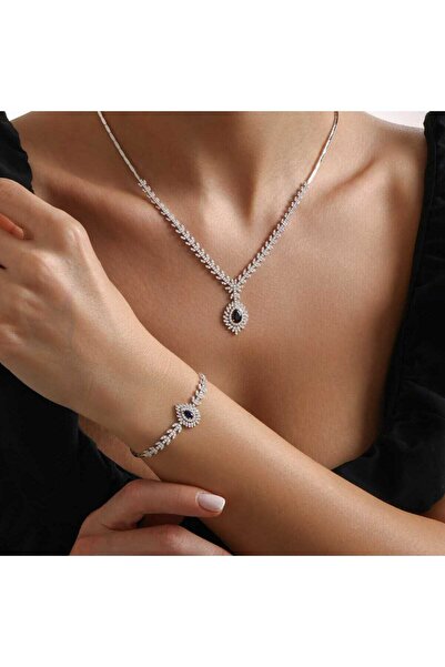 Cherry by Özkonak Blue Leaf Set