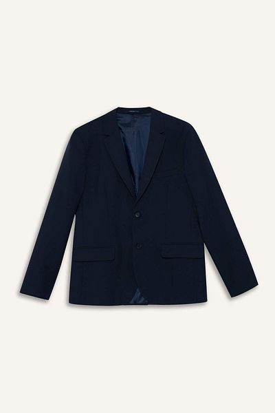 DeFacto Slim Fit Slim Fit Twill Blazer Jacket F7232Ax25Au