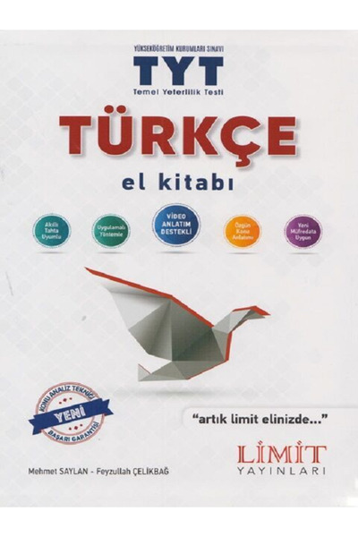Evrensel İletişim Yayınları Limit TYT Türkçe El Kitabı / Video Çözümlü - Yeni...