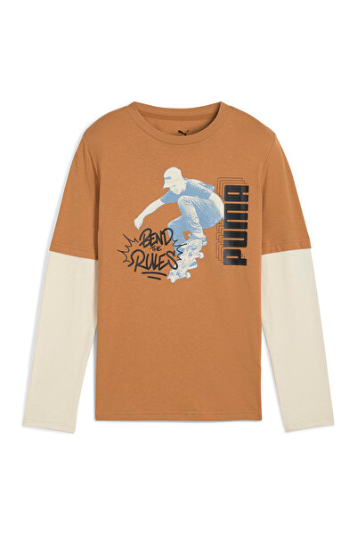 Puma Детска тениска с кръгла яка от средата на 90-те години