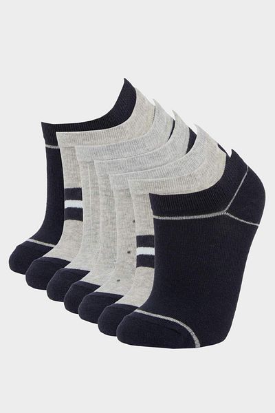 DeFacto Boy's 7-Piece Cotton Booties Socks