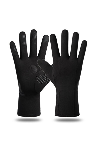 Choice قفازات شتوية حرارية NOFOXO مقاس L أسود، زوج واحد، شاشة تعمل باللمس، مق...