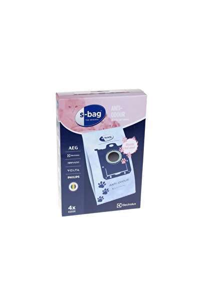 Electrolux |   Σακούλες σκόνης κατά της οσμής S-Bag 4 τεμαχίων - E203S