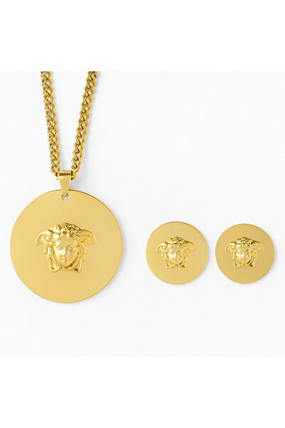 Valuxy Σετ Κολιέ και Σκουλαρίκια Μέδουσα