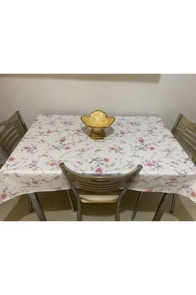 YEK HOME TEKSTİL مفرش طاولة قابل للمسح من ألياف PVC