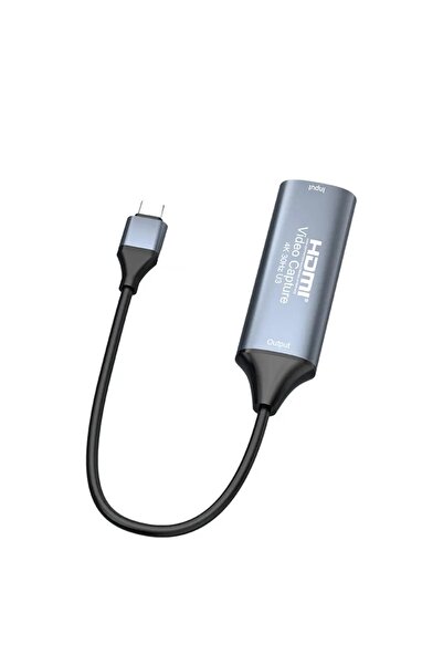 gaman Typ-c to HDMI Video Yakalama Kartı, 4K 1080P 60FPS 30hz