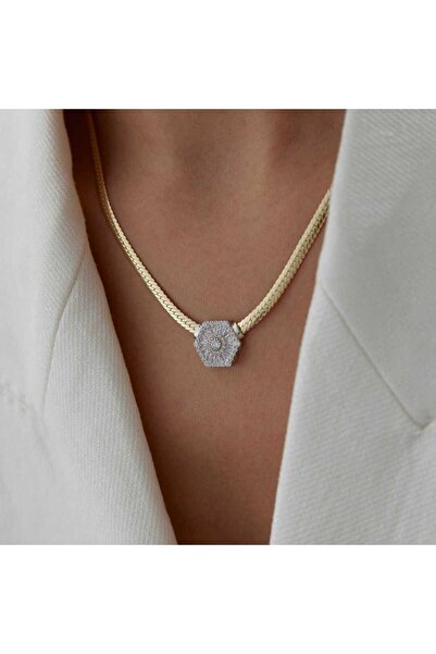 Cherry by Özkonak Snake Köşeli Trapez Set