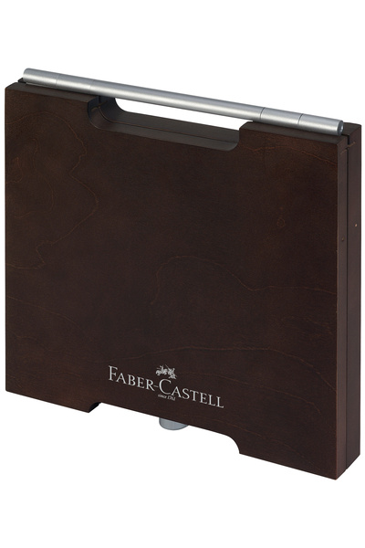 Faber Castell WOODEN BOX 95 PIECES PITT MONOCHROME 2 FABER-CASTELL