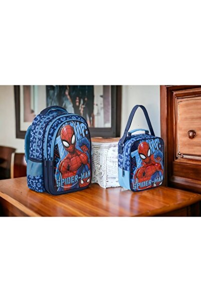 SPIDERMAN Primary School Bag and Nutrition Trio Stand Tall W2