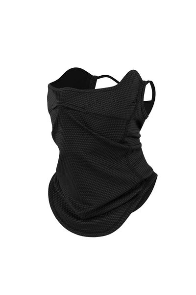 Choice XL Black Quick-drying Bandana Tube Scarf Summer Cool Sun Protection Face Mask Neck Gaiter Cover for