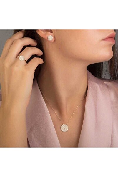 Cherry by Özkonak Yuvarlak Taşlı Set